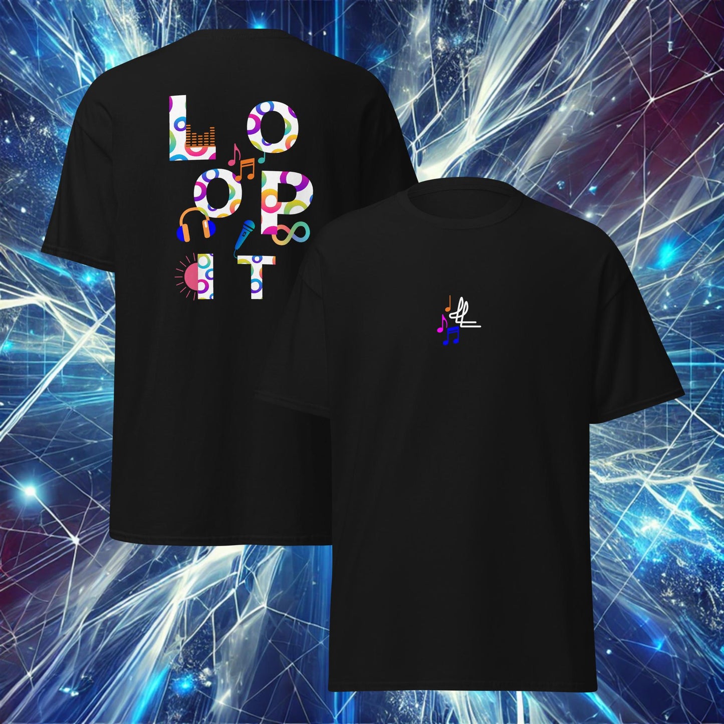 Loop It - T-Shirt black