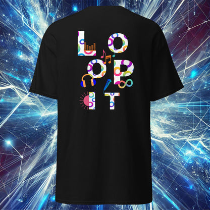 Loop It - T-Shirt black